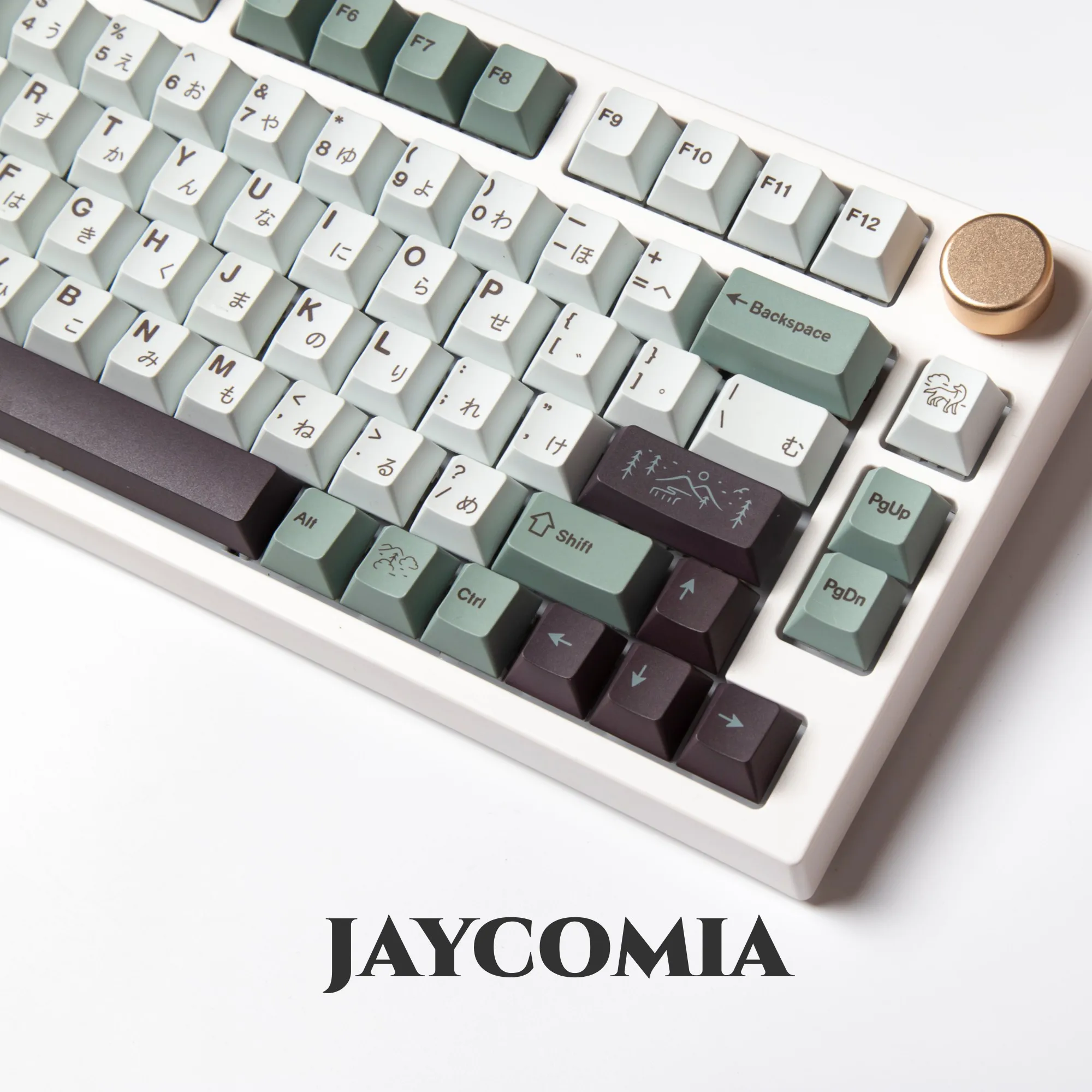 Jcm Gmk Cereja Perfil Pbt Keycaps Teclado Mecânico Personalizado Faça Você Mesmo Dye-sub Inglês Japonês Gk61 141 Chaves por Conjunto - Imagem 6