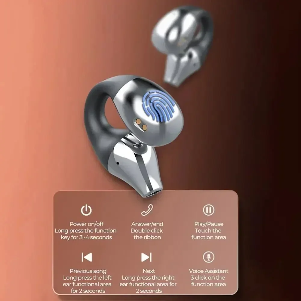 Wireless Bluetooth 5.2 Bone Conduction Earphones