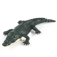 RC Boat Ship Toy Simulation Crocodile Head 2.4G Remote Control Joke Alligator Decoy Electric Toys Summer Water Spoof Toys Gift 1