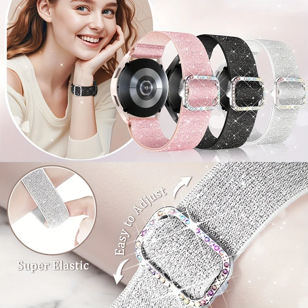 Versatile Nylon Bracelet Strap - Stylish 22mm & 20mm Options