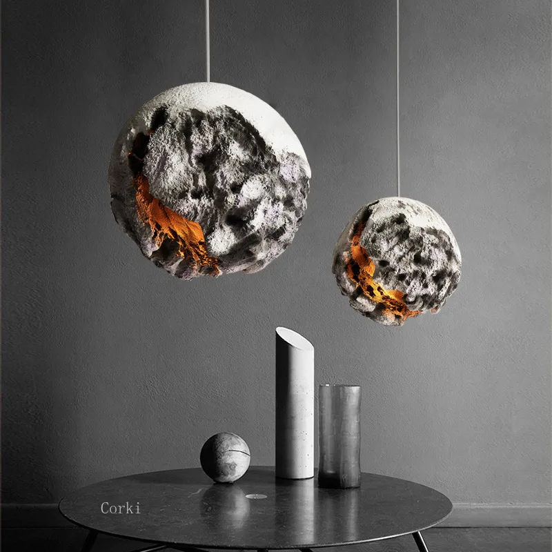 Irregular Planet foam pendant lights Restaurant Light Bedroom Designer Model Room Creative lamps Hall Bar Decor Fixtures |