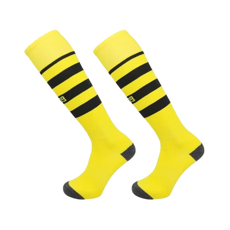 Soccer Socks 23-24 Season European Football Club Styles Adults Kids Soccer Socks Boys Kid's Long Knee High Towel Bottom Sports Sock