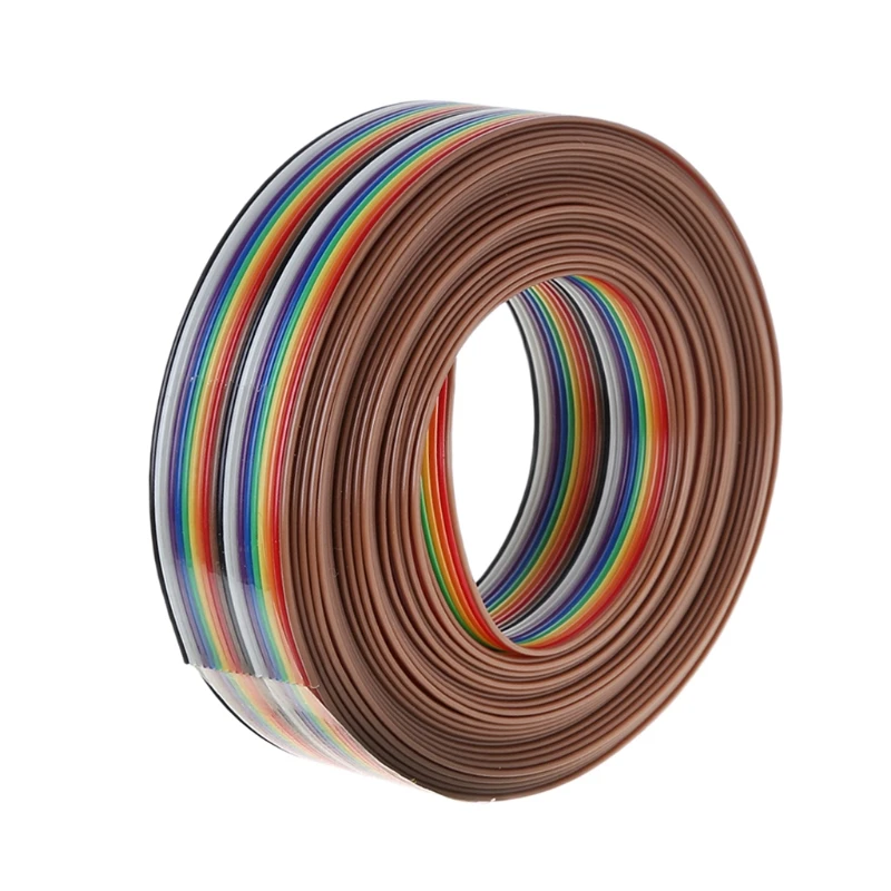 

5m Rainbow Cable 20Pin for DuPont Wire With 1.27mm Line Wires Dropship