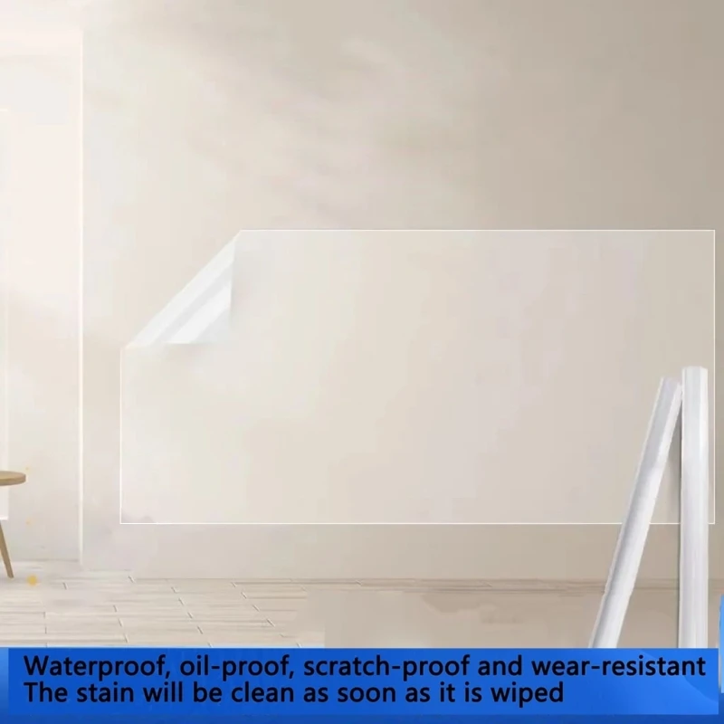 Pellicola Protettiva Elettrostatica Per Pareti - 40x300 Cm, Trasparente E Riutilizzabile - Foto 9