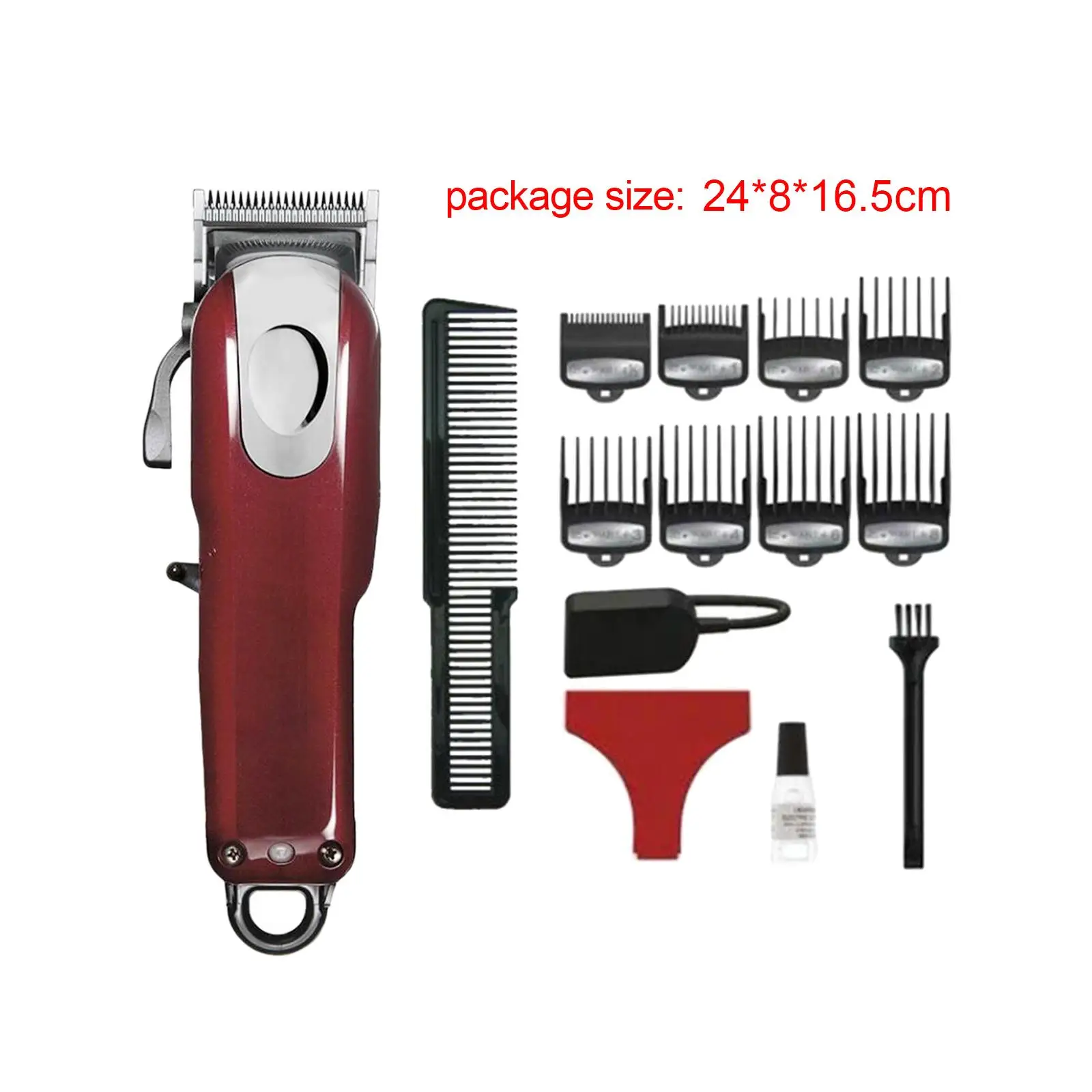 

Electric Hair Clipper 8148 UK Power Adapter for Stylists Fast and Comfortable Trim Multipurpose Grooming Powerful Cordless Use
