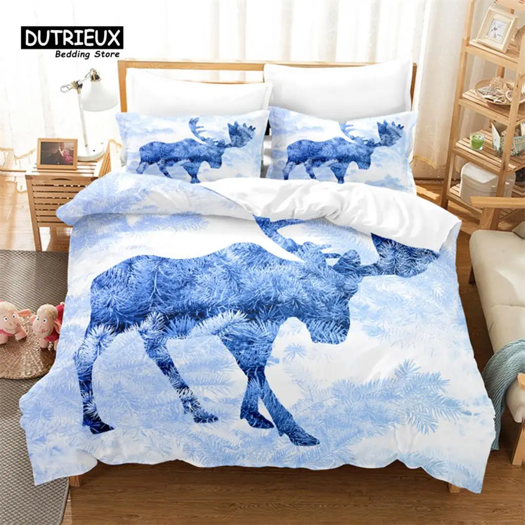 

Cartoon Children Bedding Set, 3Pcs Duvet Cover Set, Soft Comfortable Breathable Duvet Cover, For Bedroom Guest Room Decor