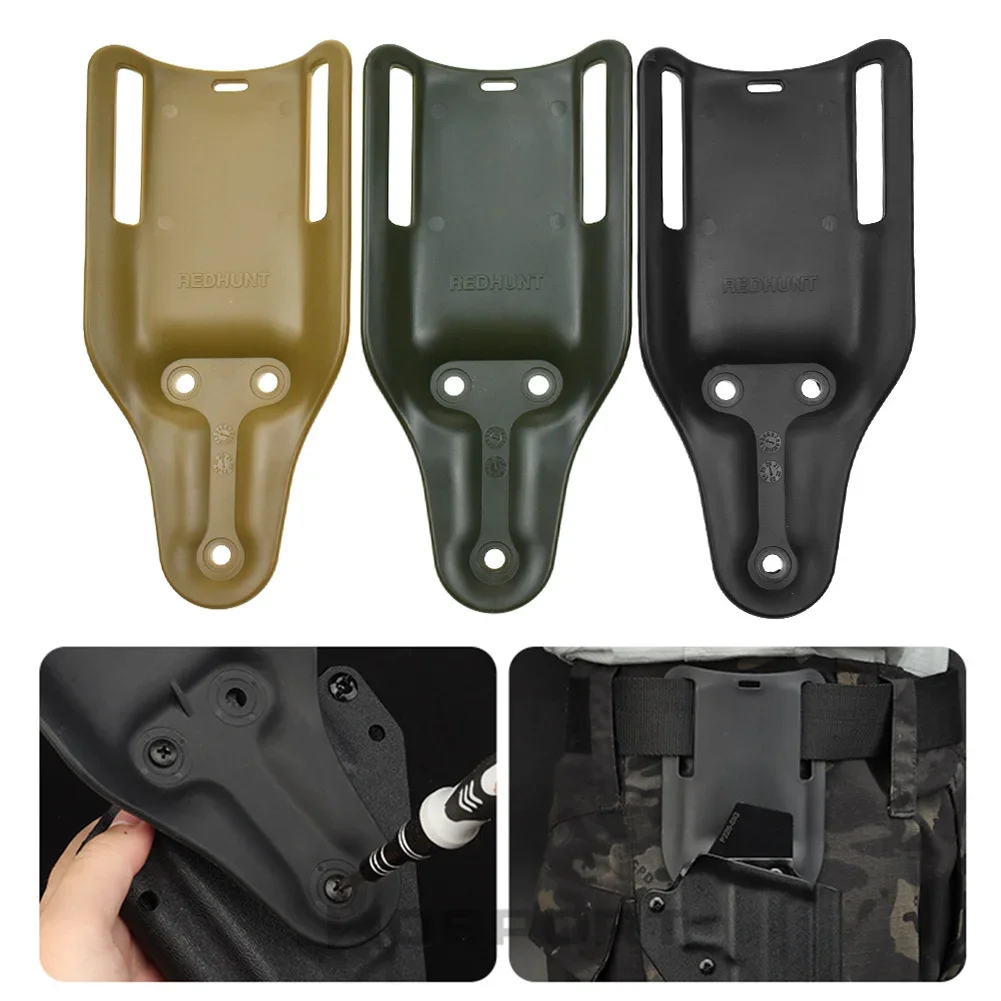 Anti-Slip Elastic Gun Holster Thigh Strap with Drop Leg Securement