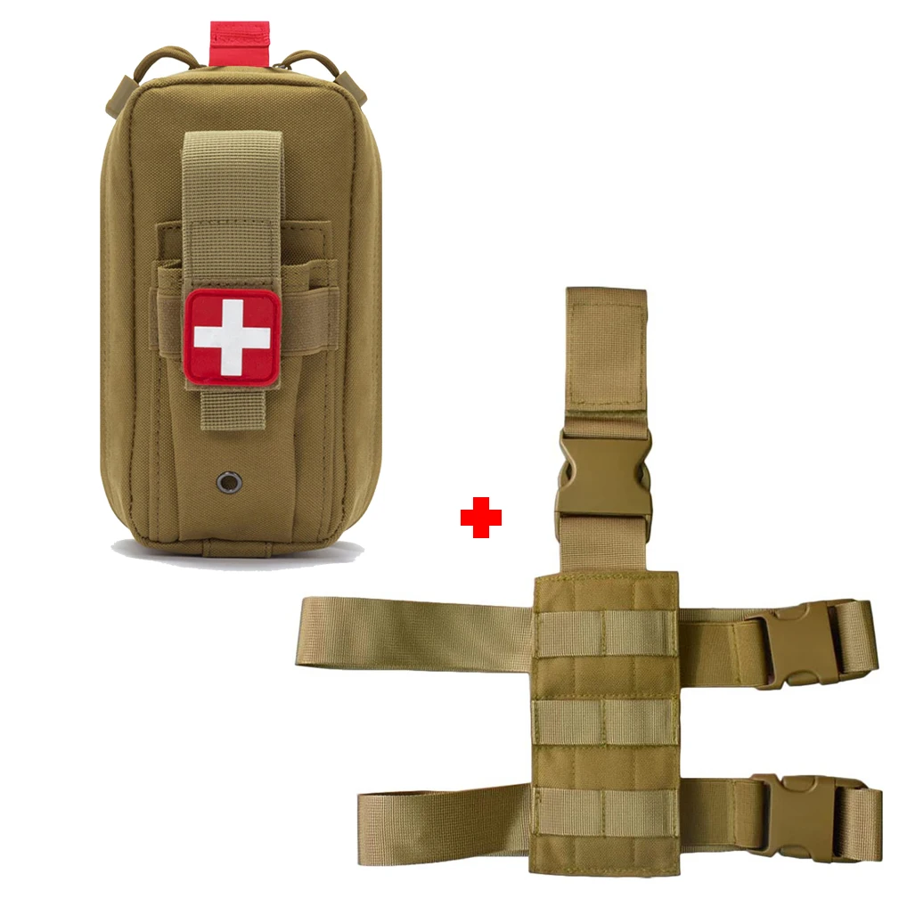 Outdoor MOLLE Pouches Medical First Aid Gear Bag IFAK Pouch Hunting