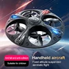 New V43 Mini RC UFO Drone With LED Light Gesture Sensing Quadcopter Anti-collision Induction Flying Ball Dron RC Toys For Kids 1