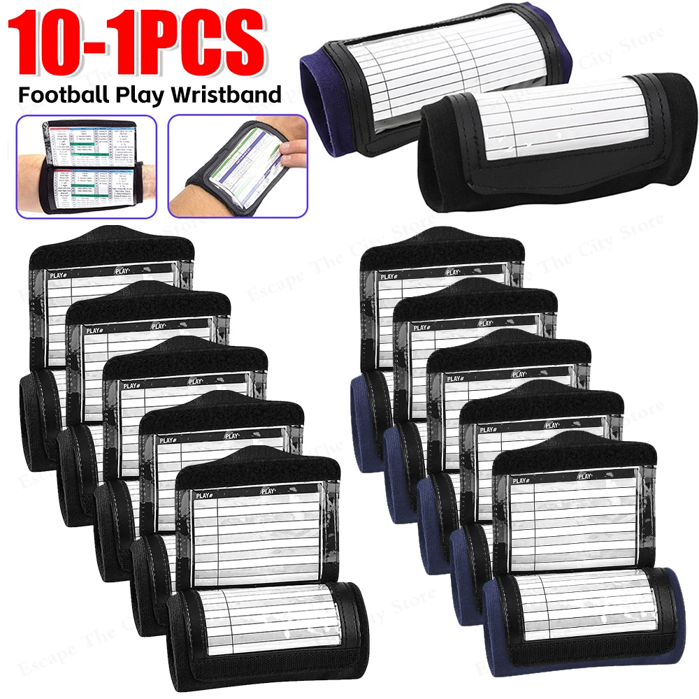 Football QB Play Wristbands 1