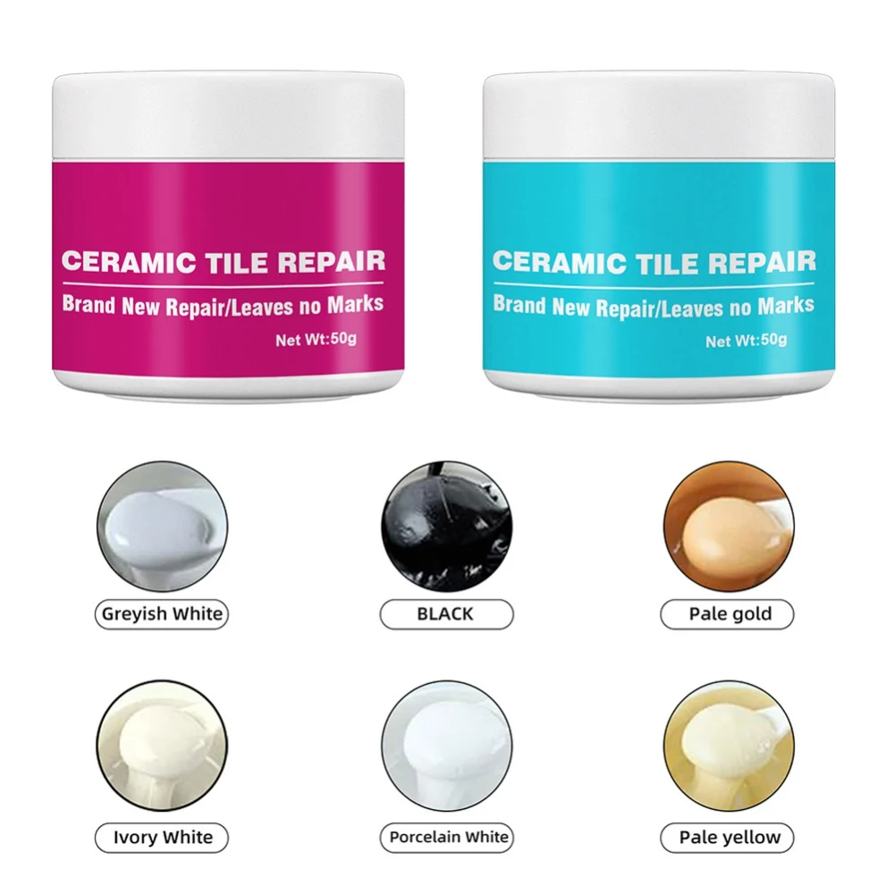 Pre-mixed Tile Grout Waterproof Ceramic Tile Repair Colorant Quick Drying Type Sealer for Home Bathroom Kitchen Wall Floor