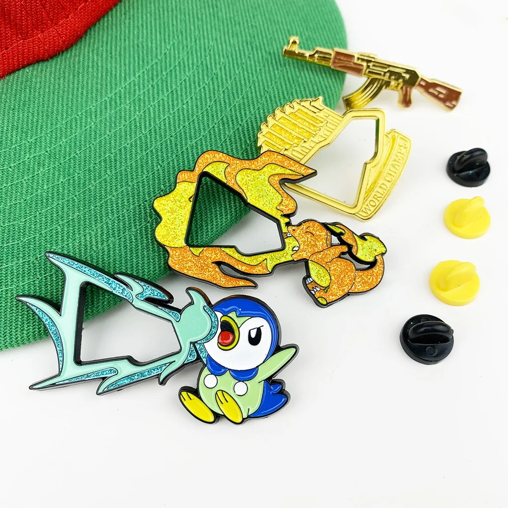 

2024 New Era Hat Pin Metal Mexican Decoration Clothing Badge Alfiler Pines Para Gorra Enamel Pins