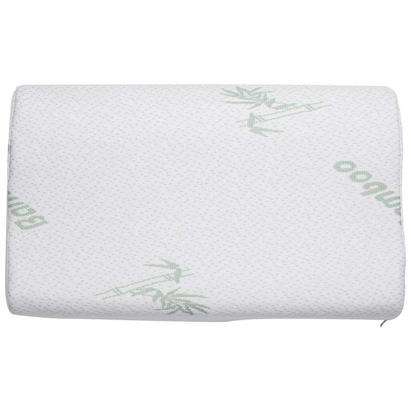 

Slow Rebound Bamboo Fiber Pillow Memory Foam Pillows Healthy Breathable Pillow Orthopedic Neck Fatigue Relief Sleeping