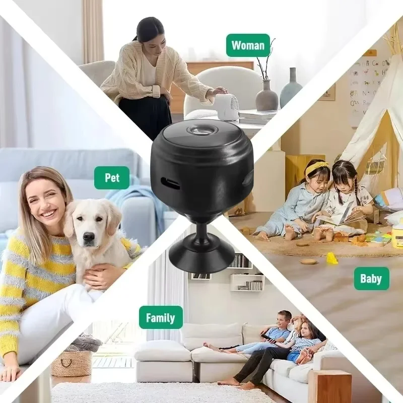 A9 Mini IP Camera Mobile 1080P HD Wifi Surveillance Cameras Sensor Camcorder Web Video Smart Home Safety Wireless Security Camer 3