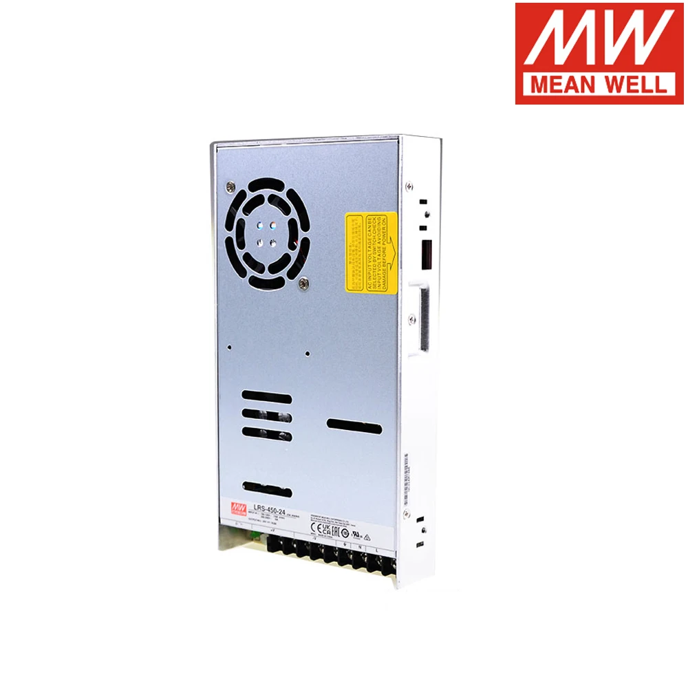Mean Well LRS-450-24 110/220V AC DC 24V 18.8A 451.2W 단일 출력 산업용 스위칭 전원 공급 장치 Meanwell 드라이버