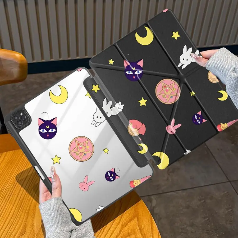 Sailor Moon Tablet Case with Holder - Premium Cover