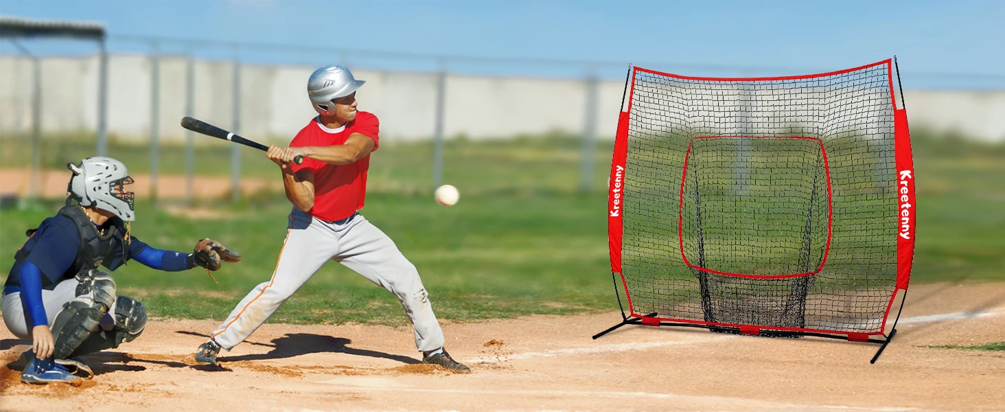 Baseball hitting net