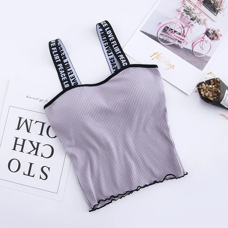 3D Sexy Lingerie Seamless Sport Bra Top Push Up Bralette Brassiere Women Underwear cotton wrapped chest English letter vest girl women lingerie bra