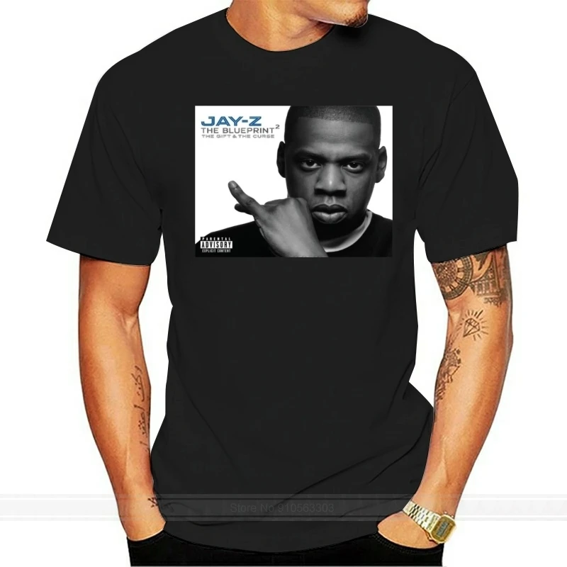 New Jay Z T Shirt The Blueprint 2 Gift And A Malse Small Medium Large O Xl Cotton Tshirt Uomo Summer Fashion T-Shirt Euro Size