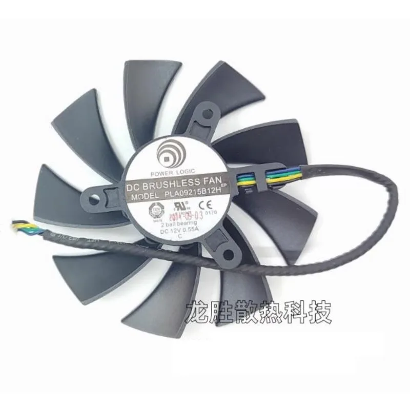 HP GTX1060 용  CPU 냉각 선풍기, 그래픽 카드 냉각 선풍기, 3G, 6G, ITX PLA09215B12H