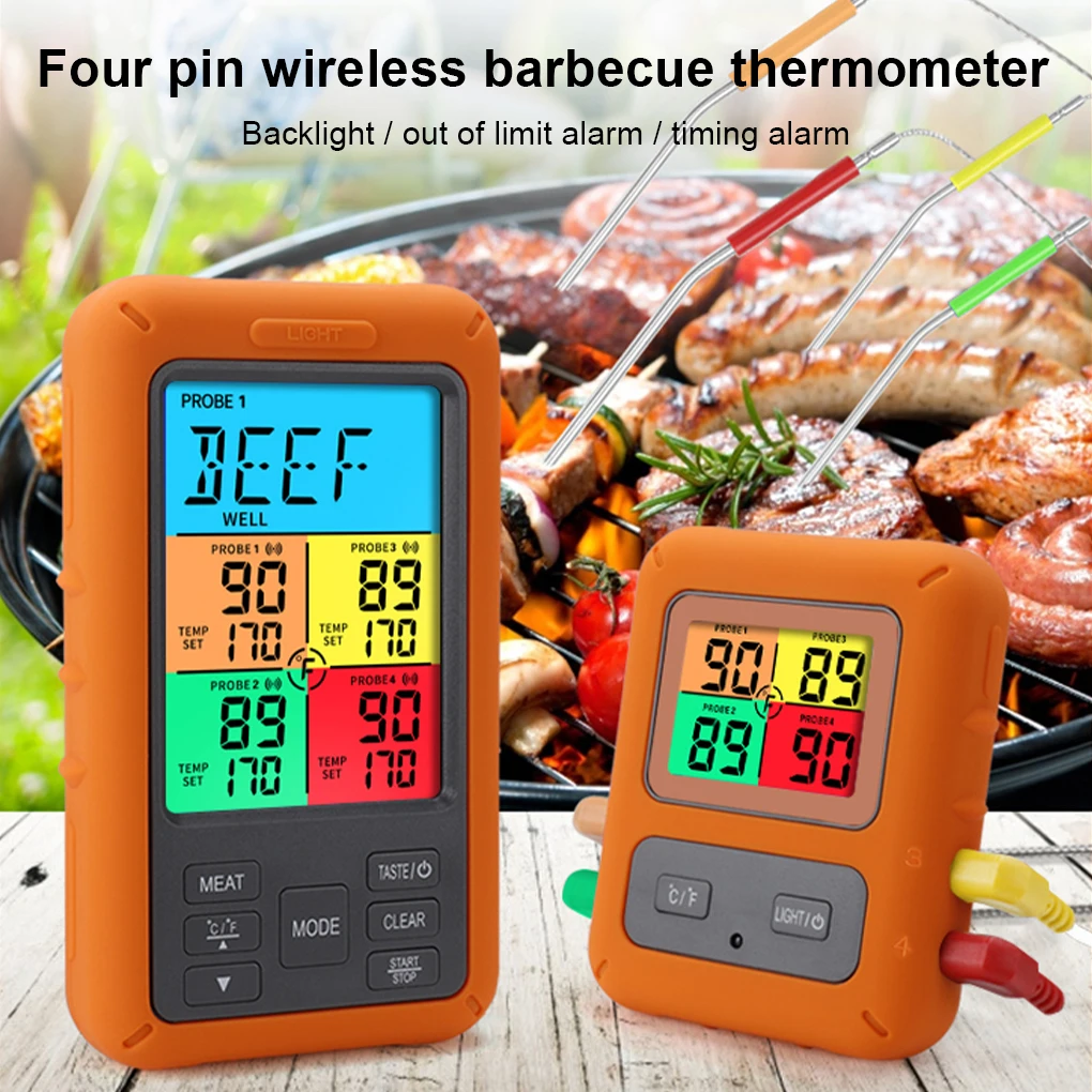 LCD Cooking Baking Digital Temperature Gauge Fish Meat Food Electronic