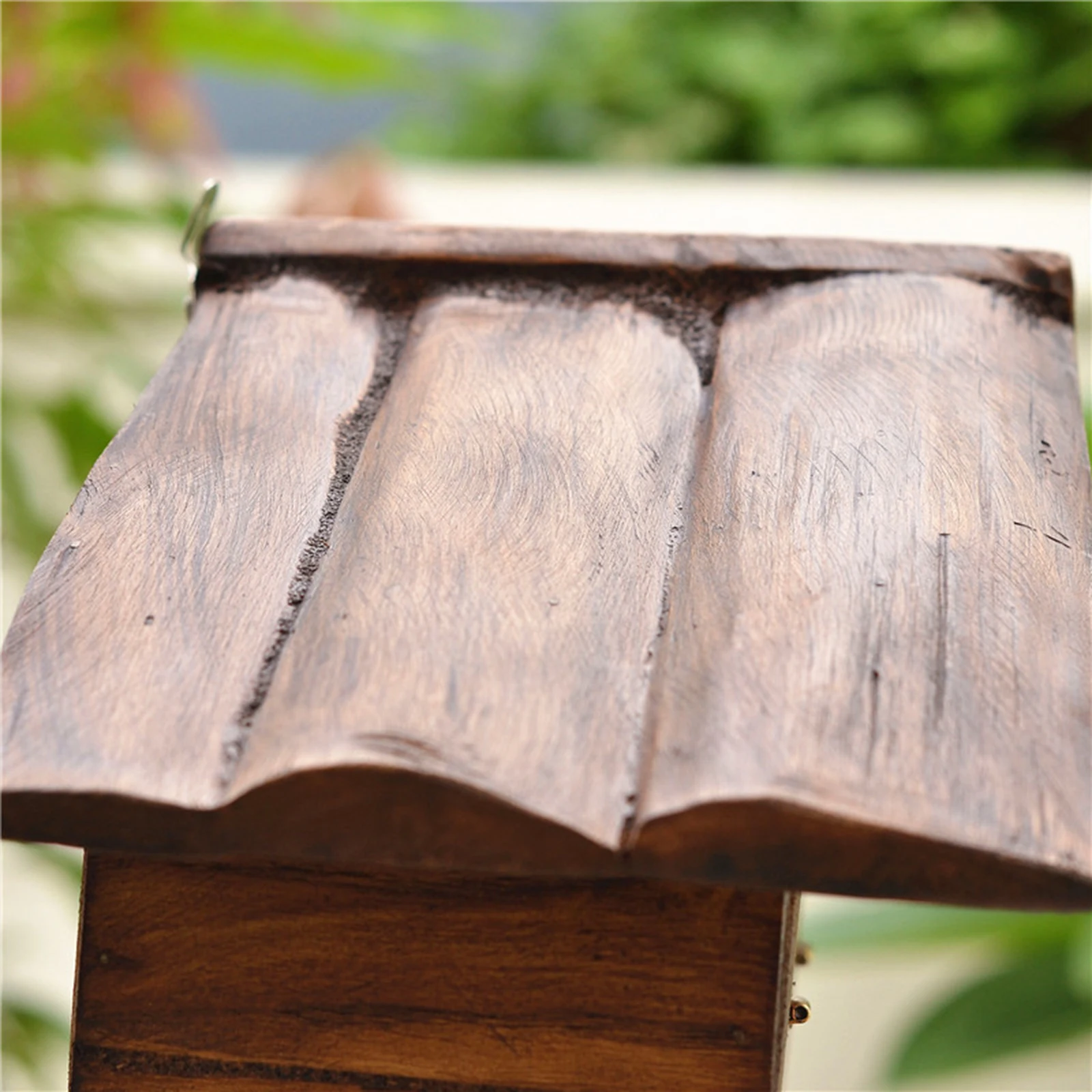 Vintage Style Wall Mounted Mailbox Decoration Wood Mailbox Letterbox for Outdoor Indoor Farmhouse Outdoor Envelope Holder