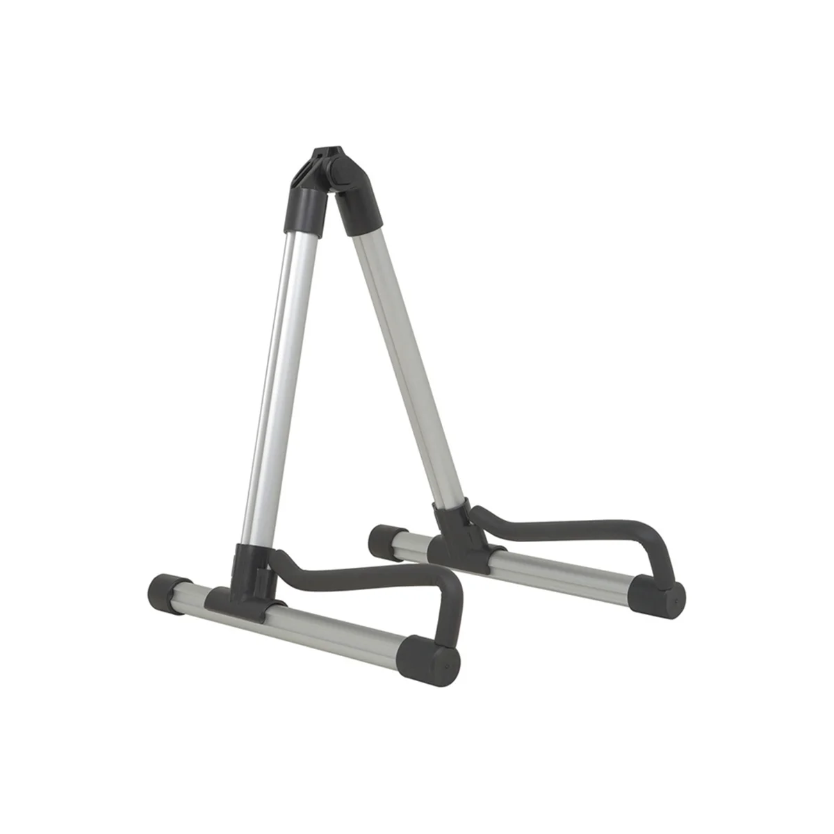 

Guitar Stand Holder Universal Foldable Folding Portable Guitar Bass Stringed Instrument Stand Holder,Silver