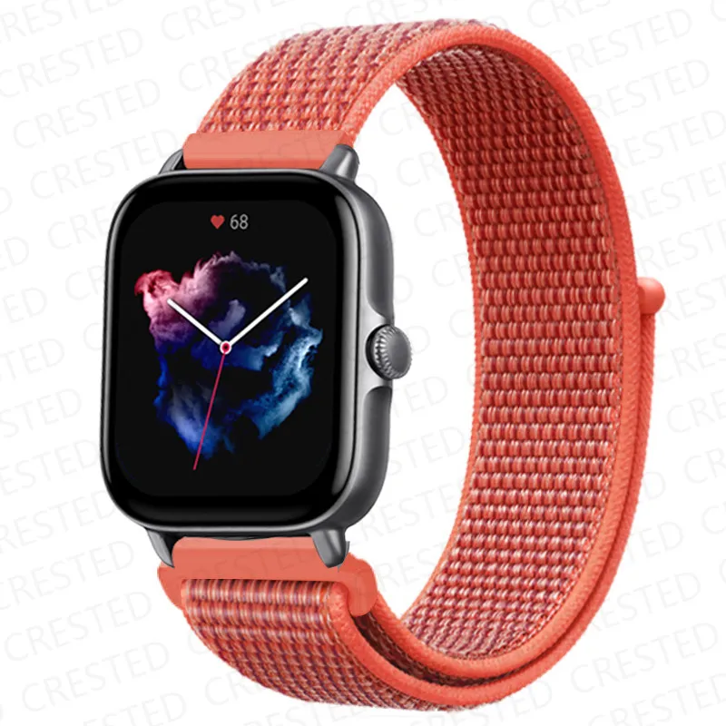 Nylon Sport Watch Band Bracelet - 20mm/22mm Adjustable Strap