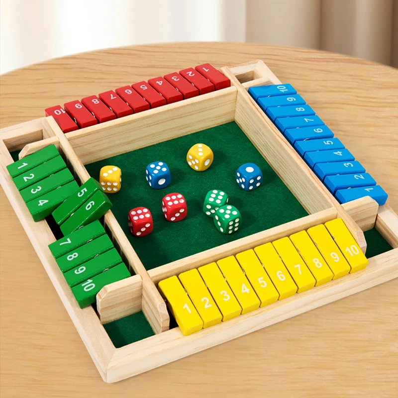 Juego De Dados Shut The Box De 1 A 4 Jugadores, Juegos De Ma | Envío gratis Juego De Dados Shut The Box De 1 A 4 Jugadores, Juegos De Ma | Envío gratis