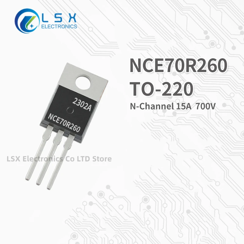 

10 шт. новый оригинальный/NCE70R260 TO-220 MOS 15A 700V в наличии
