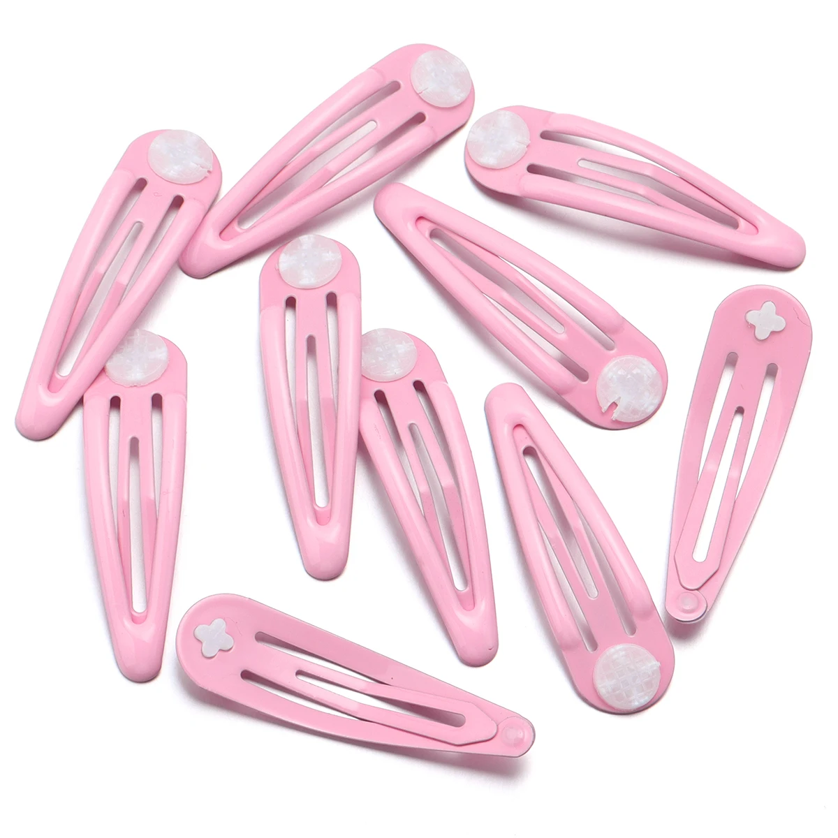 10 teile/los Candy Farbe Metall Haar Clips Snap Haarspange BB Haar Clip Einstellung Basis Für DIY Frauen Mädchen Mode Haarnadeln zubehör – Detail 15