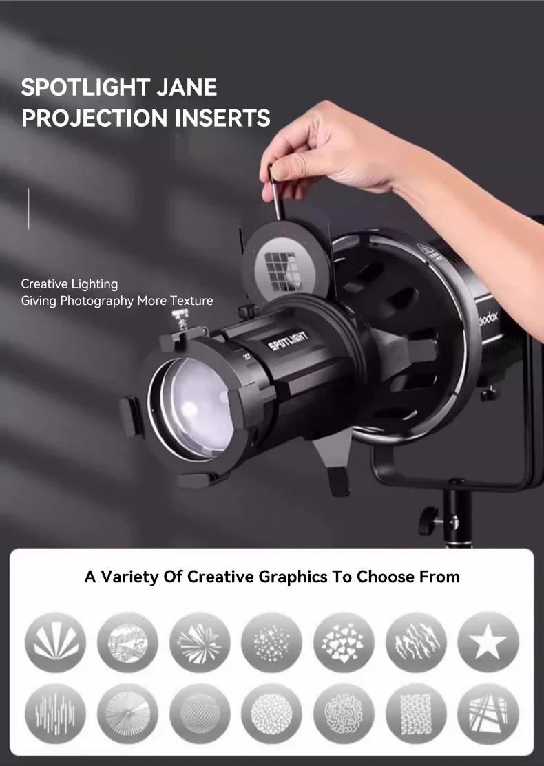 OT1 Graphic Cards for Snoot Optical Condenser Background Projection Graphic 10pc