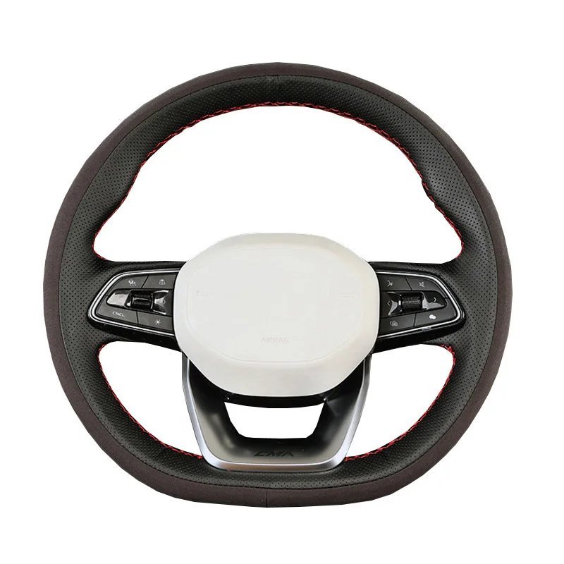 

Специальное устройство для ручного шитья, внешняя оболочка для Geely Monjaro 2021 2022 2023 2024, оплетка на рулевое колесо, протектор держателя