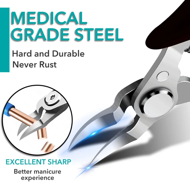 Nail Clipper Nippers Ingrown Toenail Podiatry Correction Plier Cuticle