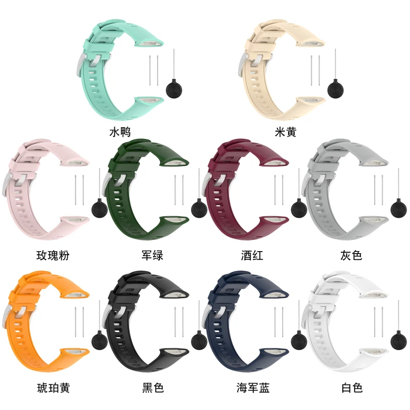 Soft Silicone Strap For Polar Vantage V2 Watchband Replacement Smart Watch Wristband Wearable Device Accessories For Polar