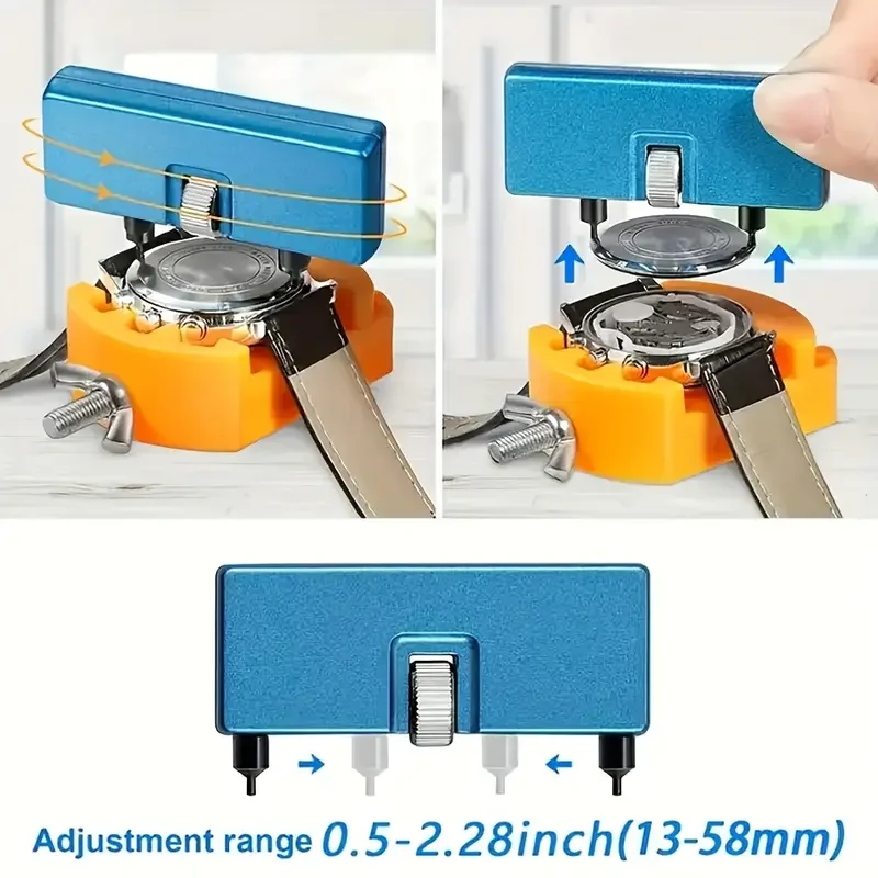 Heavy-Duty Non-Slip Watch Case Opener Tool for Precision Craftsmanship