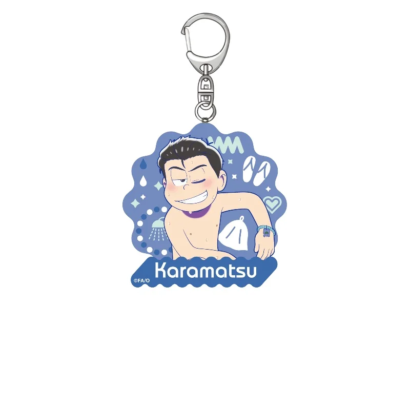Anime Osomatsu-san Cartoon Figure Keychain and Bag Charm