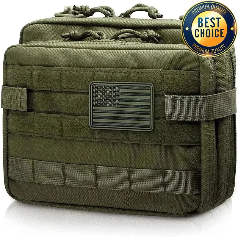 Tactical MOLLE Sundry bag Storage Outdoor portable first aid kit Large medical kit multi-function kit for Hunting Camping Hiking 3