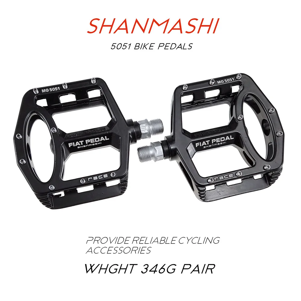 

Bicycle Parts Racing Cycling Flat Pedals Anti-Slip Lightweight Magnesium Alloy Flat Bicycle Pedals Road Mountain MTB Bike Pedals