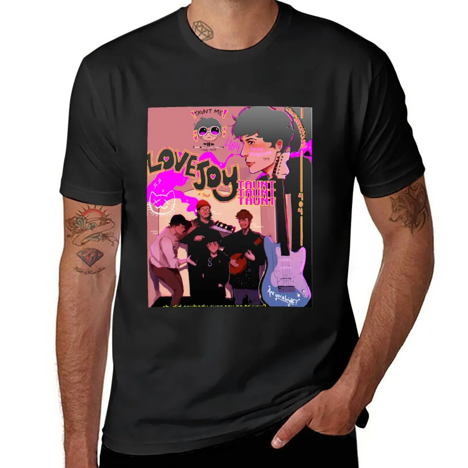 

Новая футболка lovejoy band-lovejoy постер музыкальной группы-lovejoy ленточная наклейка, летняя футболка, быстросохнущая рубашка, одежда для мужчин