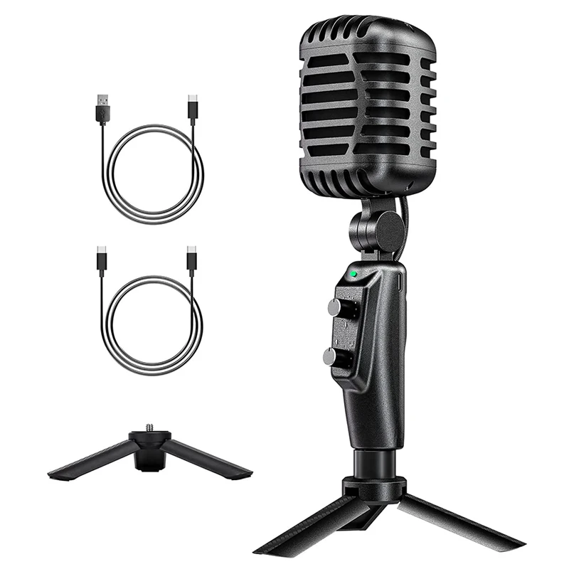 

Retro Wireless Capacitor Studio Microphone Recording Professional