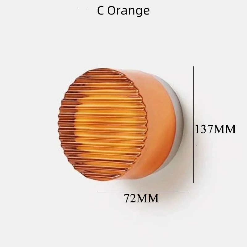 Nordic LED Wall Lamp For Bedroom Headboard Entrance Corridor Indoor Atmosphere Wall Lamp Background Decoration Ceiling Lamp