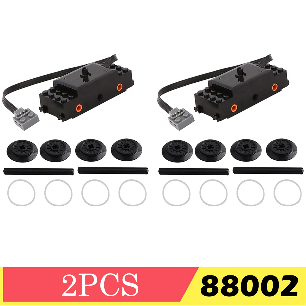 High-Speed Train Track Motor for DIY Building Blocks and Rail Tracks