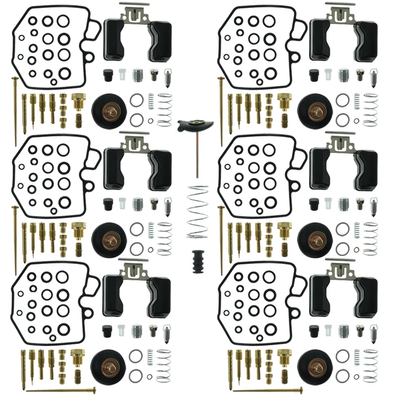 

Carburettor Repair Kit For Honda Honda With Plug 79-82 CBX1000 CBX 1000 Restoration Kit 6 Sets