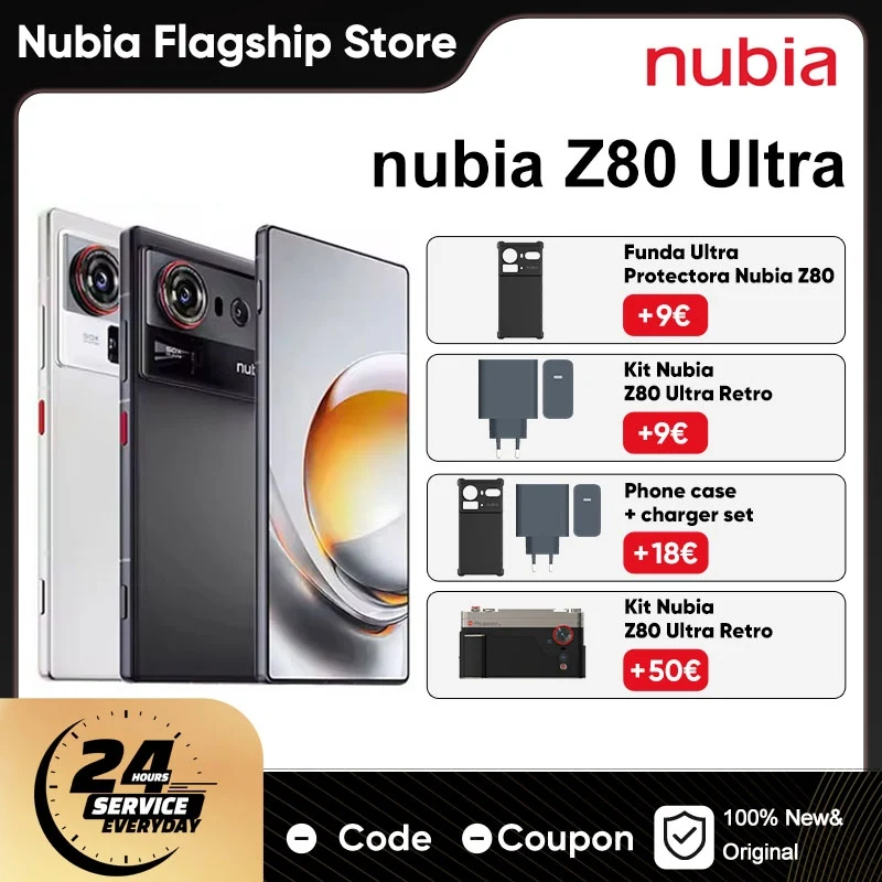 ZTE nubia Z80 Ultra 5G Smartphon 12+256Gb/16+512Gb/1Tb Global