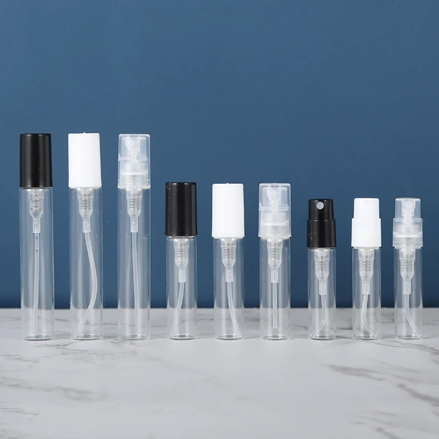 1ml 2ml x 100 Empty Mini Perfume Sample Vials Perfumes Bottle