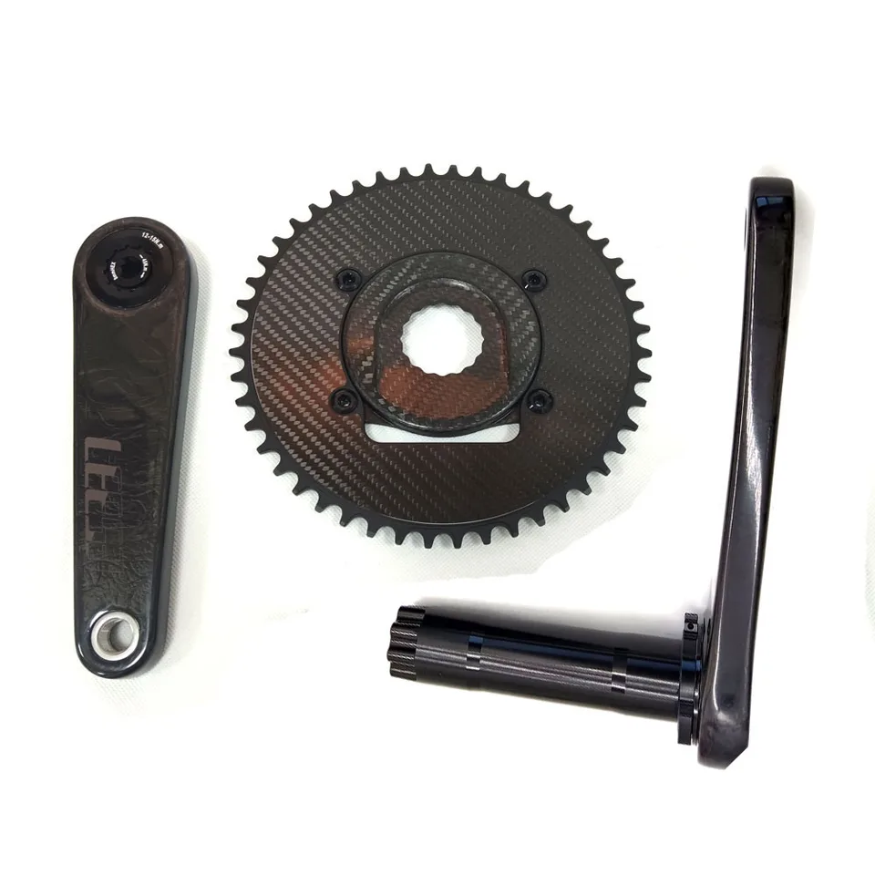 LEESE 150/155/160/165 Road/Gravel Cranks Carbon Crank Arm