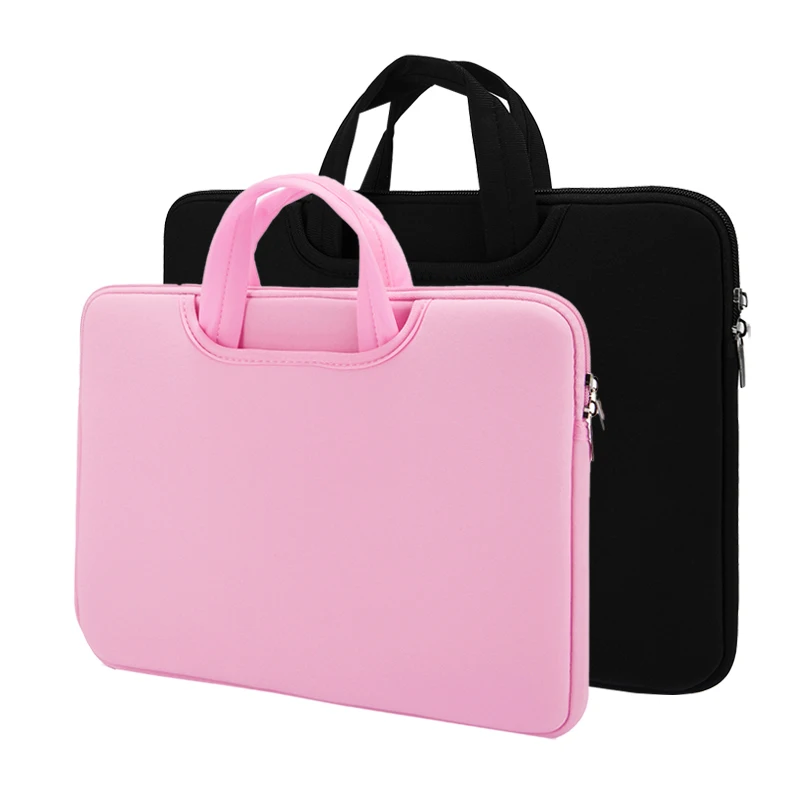 Computer Bag 16 Inch and 17 Inch Front Pocket Hold Power Mouse Large Space Laptop Handbag Lightweight