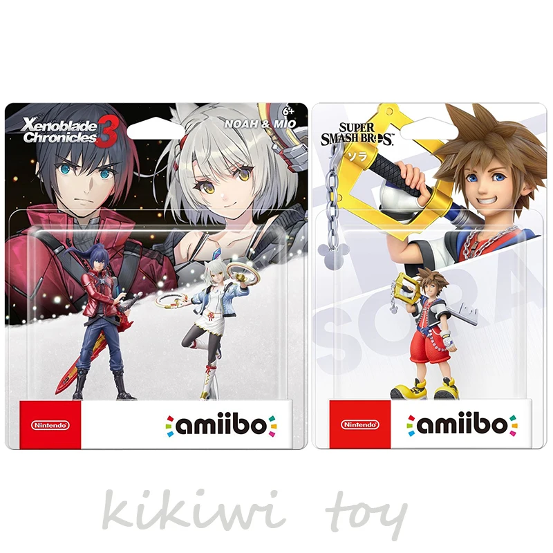 

Xenoblade3 Amiibo Anime Figure Noah+mio Amiibo Sora Figurine Nfc Switch Action Figures Statue Model Doll Collection Toy Gifts
