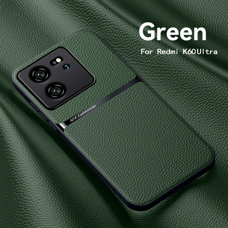 ELVEV Magnetic PU Leather + Soft TPU Ultra-Thin Drop-Proof Camera Protective Case